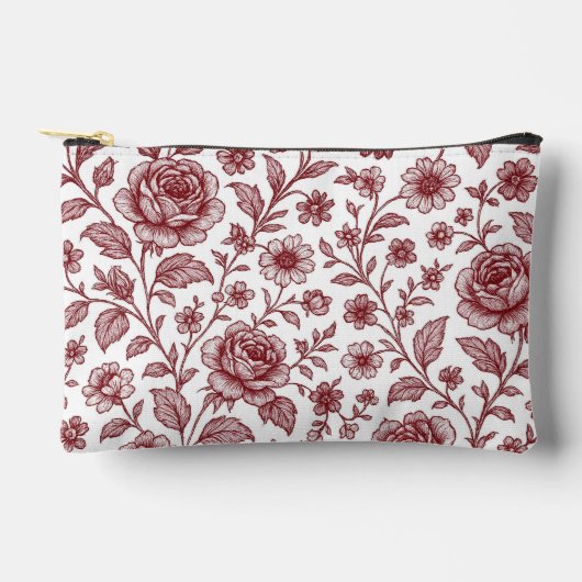 Donkerrood Roos Etui (Voorkant)