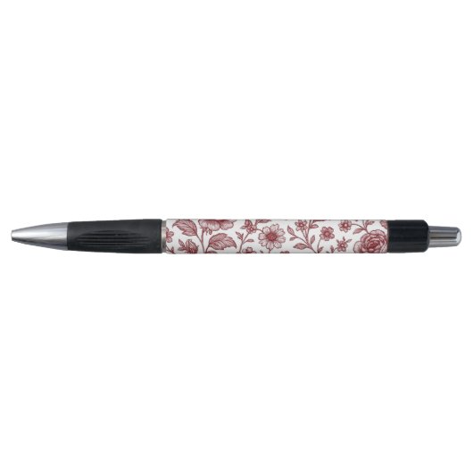 Donkerrood Roos Pen (Voorkant)