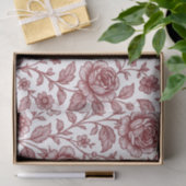 Donkerrood Roos Tissuepapier (Geschenk)