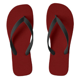 Donkerrood / Teenslippers