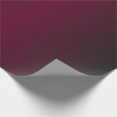 Donkerrood tot zwart ombre-patroon cadeaupapier (Hoek)