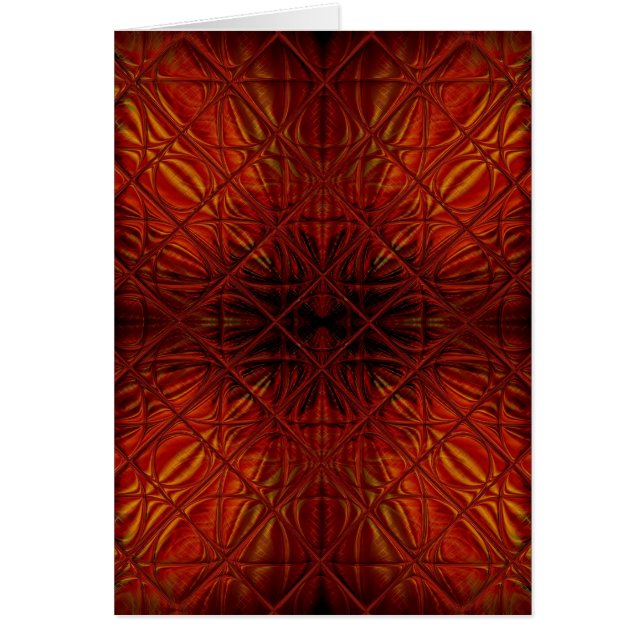 Donkerrood zwart patroon (Voorkant)