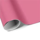Donkerroodroze Cadeaupapier (Rol Hoek)