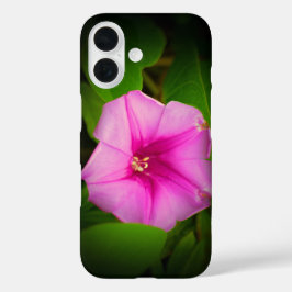 Donkerroze Bloem * Hoesje-Mate iPhone Case