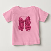 Donkerroze Bow Tutu Bodysuit (Voorkant)