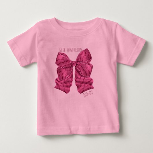 Donkerroze Bow Tutu Bodysuit (Voorkant)