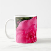 Donkerroze Camellia Koffiemok (Links)