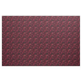 Donkerroze en Bourgondische Abstract Stof (Yard (91,4 cm))