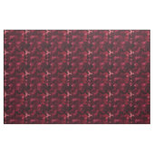 Donkerroze en Bourgondische Abstract Stof (Fat Quarter)