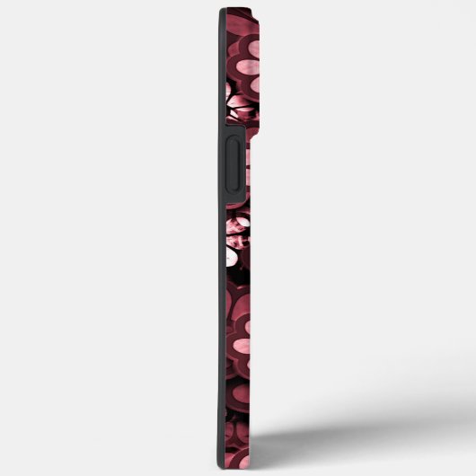 Donkerroze hippie iPhone | 60s Hippie iPhone 13 Case-Mate iPhone Case (Achterkant / Rechts)