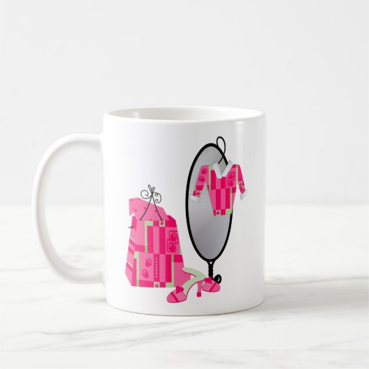 Donkerroze Mode Mok (Links)