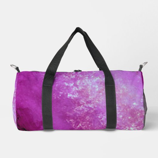 Donkerroze-Paarse Stormen wolkeneffect Plunjezak (Voorkant)