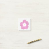 Donkerroze Phlox-plakbriefjes Post-it® Notes (Op bureau)