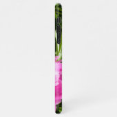 Donkerroze pinda's iPhone hoesje (Linkerkant)