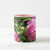 Donkerroze pinda's mok (Midden)