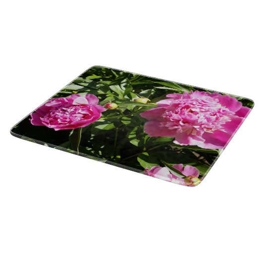 Donkerroze pinda's snijplank (Hoek)