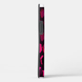 Donkerroze Rhombus: Gradiënt Abstract decor Case-Mate iPhone Case (Achterkant / Rechts)