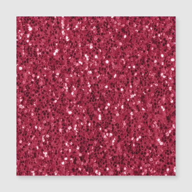 Donkerroze rood magenta faux fonkelt glitters (Voorkant)