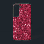 Donkerroze rood magenta faux fonkelt glitters samsung galaxy hoesje<br><div class="desc">Mooie,  glamoureuze,  donkerroze,  roodroze glanzend glanzend glans zorgt voor een trendy moderne kleur. Foto van donkere magenta sparkles glitter! Kleur van het jaar in faux sparkles!</div>