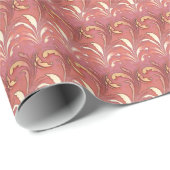 Donkerroze roze inpakpapier (Rol Hoek)