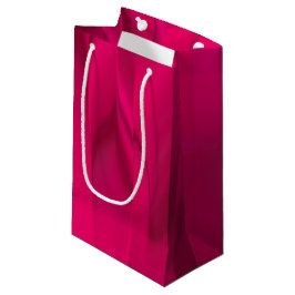 Donkerroze uitgesmeerde kleur klein cadeauzakje