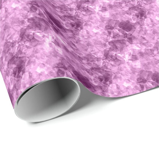 Donkerroze verfijnde textuur cadeaupapier (Rol Hoek)