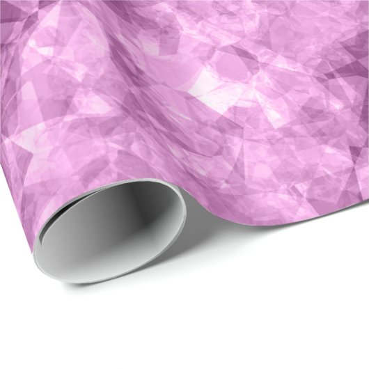 Donkerroze verfijnde textuur cadeaupapier (Rol Hoek)