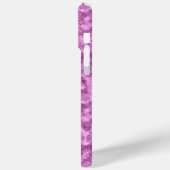 Donkerroze verfijnde textuur Case-Mate iPhone case (Achterkant / Links)