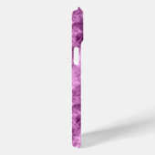 Donkerroze verfijnde textuur Case-Mate iPhone case (Achterkant / Rechts)