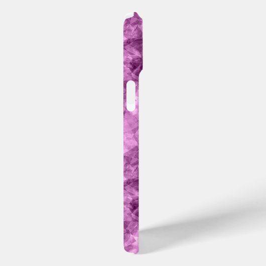 Donkerroze verfijnde textuur Case-Mate iPhone case (Achterkant / Rechts)