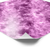 Donkerroze verfijnde textuur foto afdruk (Hoek)