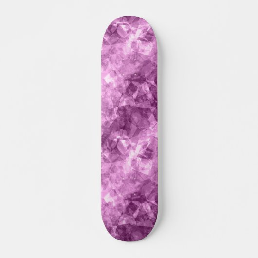 Donkerroze verfijnde textuur skateboard (Voorkant)