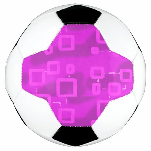 Donkerroze Voetbal (Voorkant)