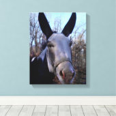 Donkerschilderen Canvas Afdruk (Insitu (Houten vloer))