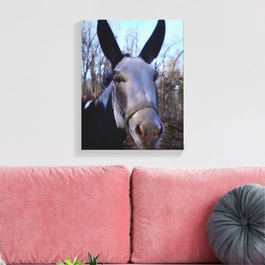 Donkerschilderen Canvas Afdruk (Insitu (Woonkamer))