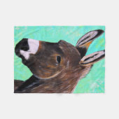 Donkerschilderen Fleece Deken (Voorkant (Horizontaal))