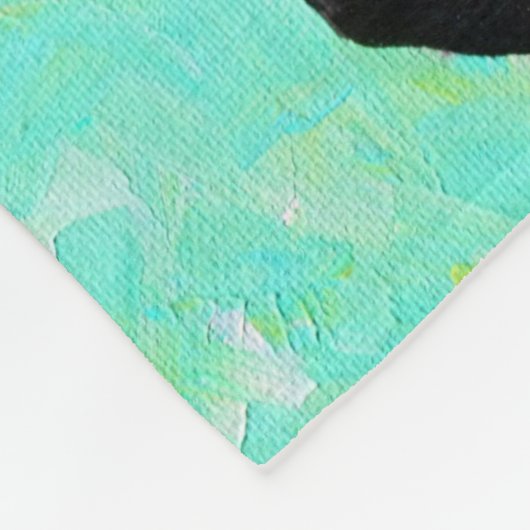 Donkerschilderen Fleece Deken (Hoek)