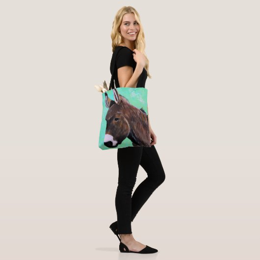 Donkerschilderen Tote Bag (Op model)