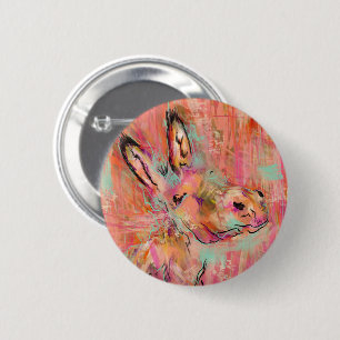 donkerschilderij ronde button 5,7 cm