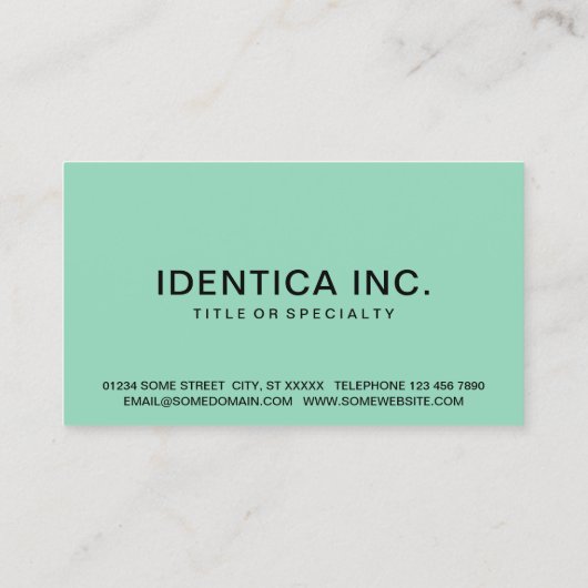 donkerschilderij visitekaartje (Achterkant)