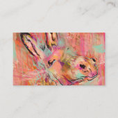 donkerschilderij visitekaartje (Voorkant)