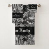 Donkerste Gotische Vampieren Crypt Graves Bats Got Bad Handdoek (Insitu)