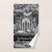 Donkerste Gotische Vampieren Crypt Graves Bats Got Bad Handdoek (Handdoek)