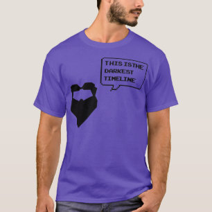 Donkerste tijdlijn van de Gemeenschap boze biardre T-shirt