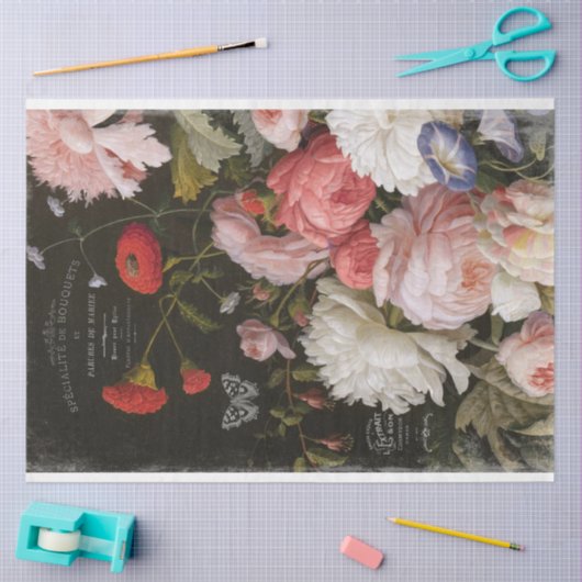 Donkervel papier voor losse afdruk (Craft)