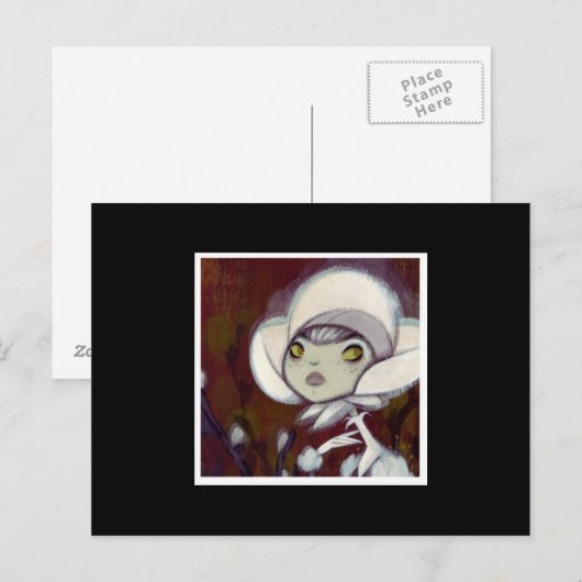 Donkervet kenmerk 11 briefkaart (Voorkant / Achterkant)