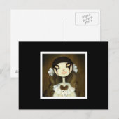 Donkervet kenmerk 1 briefkaart (Voorkant / Achterkant)