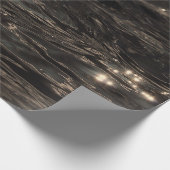 Donkerwater verpakkingspapier cadeaupapier (Hoek)