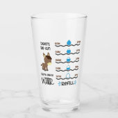 Donkerwatertijd/meetglas Glas (Voorkant)