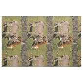 Donkerweefsel en Koe Stof (Fat Quarter)